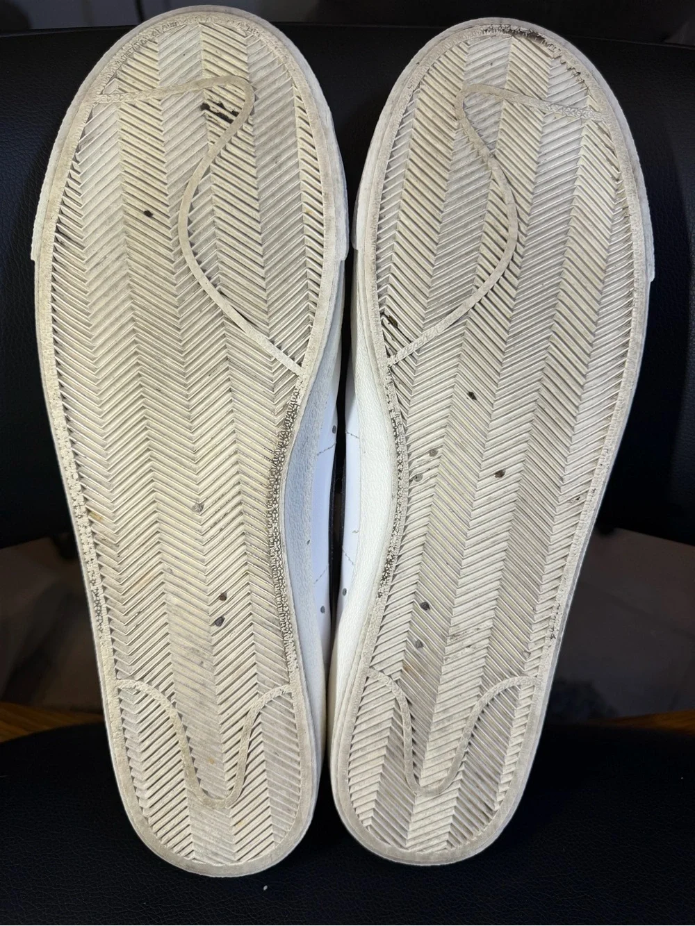 Nike Blazer Mid '77 Vintage Mens Size 13 White Lifestyle Athletic Shoes Sneakers